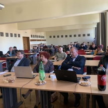 A 25. ETDK zsűritagjai: Nóda Mózes, Zamfir Korinna, Péter István, Lakatos Sándor