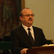 Bogdán Szabolcs püspök napzáró áhítata