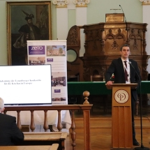 Kató Szabolcs Ferencz, a KPTI rendezvényének szervezője