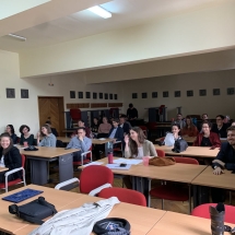 A 2023. TDK protestáns teológia szekciójának hallgatósága