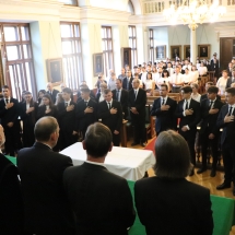 Az elsőévesek fogadalmat tesznek