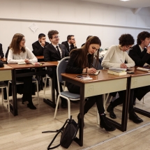 Az unitárius hallgatók csendesnapi előadáson vesznek részt