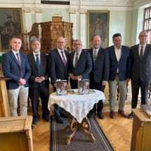 Vendégeink és a KPTI vezetősége