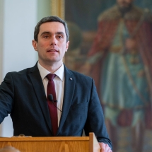 Kató Szabolcs, a Nyílt nap eseményének koordinátora (Kiss G)