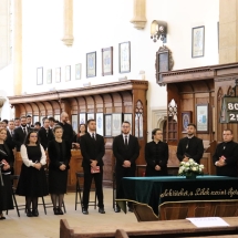 Központban a szolgálatra készülő végzősök