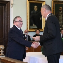 Díszoklevelek átadása nyugalmazott lelkipásztorok számára